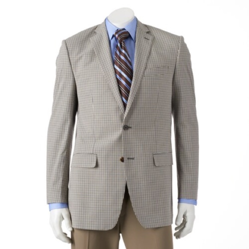 Checkered Blazer